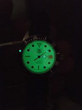 TAG Heuer “Night Diver” 1000 Professional - Rare Original Dial + Lume,James Bond