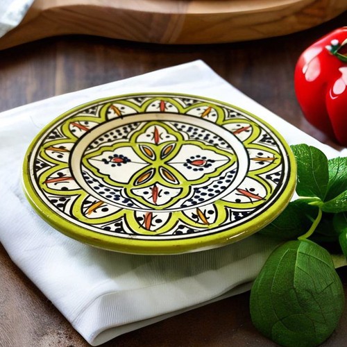Colorata piatto ceramica - colorata,