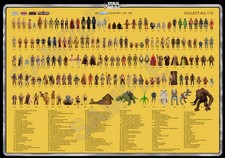POSTER action figure Kenner