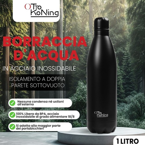 Otto koning borraccia termica - borraccia,