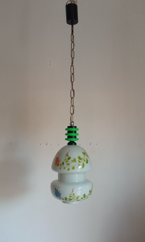 Lampada sospensione vetro - a,