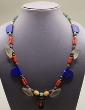 Collana romana in vetro