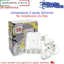 Alimentatore 2 Uscite 200mAh Per Amplificatori Da Palo