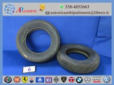 SERIE 2PZ PNEUMATICO GOMMA 165-14 SU FULDA RICOSTRUITA AUTO EPOCA