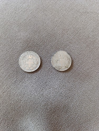Vendo due monete regno - ,