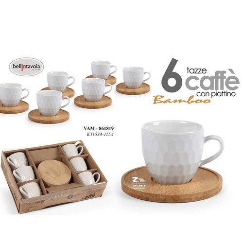 Set tazzine porcellana - 6,