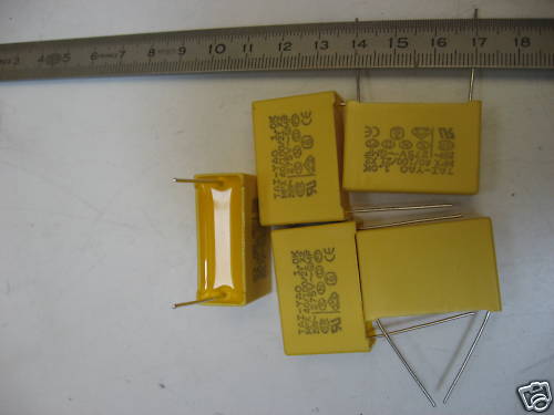 Lot condensateurs mpx 1mf - mpx,