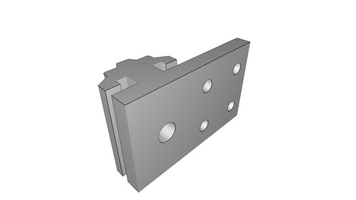 Supporto porta morsetto toggle - supporto,