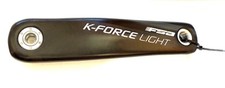 FSA K-Force luce sinistra 175 mm BB30 carbonio braccio pedivella bici NERO