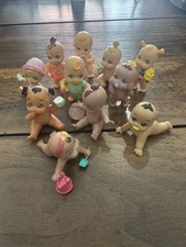 Lotto 11 Mini Paciocchini vintage anni 2000 – alti 6 cm – con accessori