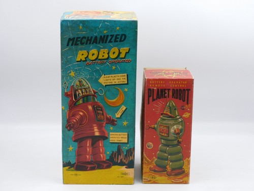 Repro box robby robot planet - robby,
