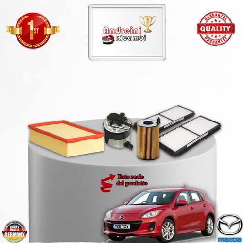 Kit tagliando filtri mazda - filtri,