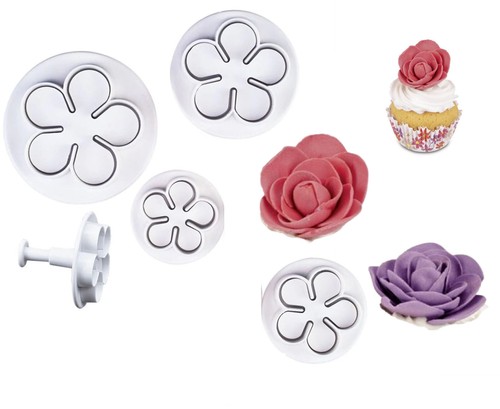 Stadter rose fiori set 4 - e,