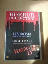 dvd - Nightmare L'esorcista Venerdì 13 Horror collection