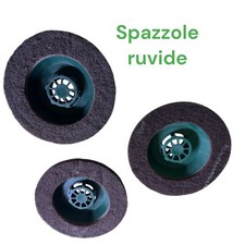 SPAZZOLE SET 3 PEZZI LUCIDATRICE FOLLETTO PL510/511/512 ORIGINALE RUVIDE
