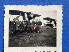 Foto, WW2, aerei da addestramento in mimetica della Luftwaffe (N)50877