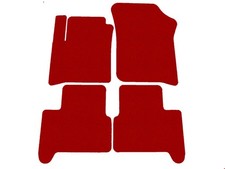 Basic Tappetini per Seat Mii Electric 2019-... Rosso Tappeti