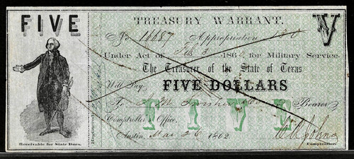 1862 austin texas mandato - texas,