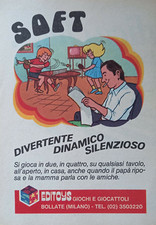 Pubblicità Advertising Werbung Ita Clipping 1975 EDITOYS SOFT GIOCO MINIPONG v2.