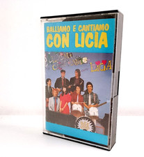 BALLIAMO E CANTIAMO CON LICIA Cristina D'avena Bee Hive 1988 musicassetta