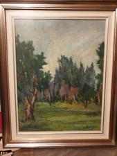 Giovanni GAGINO (Fossano 1924 - Cuneo 2014) - Bosco d'estate - Olio su tela