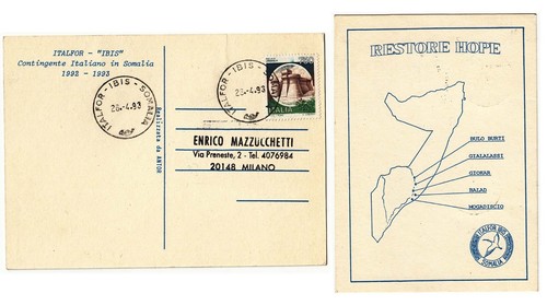 Cartolina uffficiale italfor - cartolina,