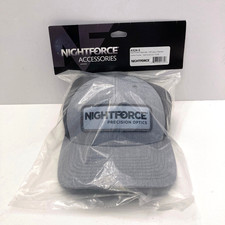 Cappello camionista Nightforce Precision Optics Snapback LowPro grigio piccolo 6 1/2 - 7 1/4