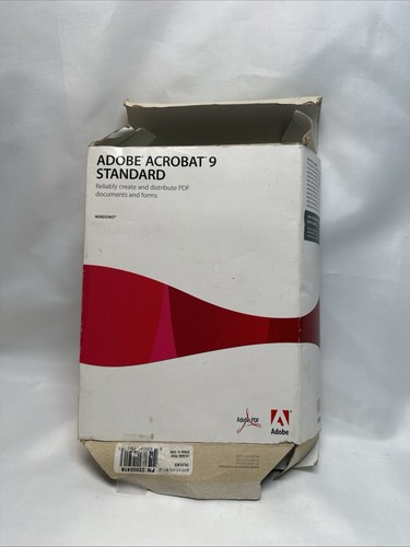Adobe acrobat software - cd,