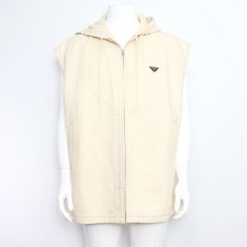 Prada Gilet à capuche en