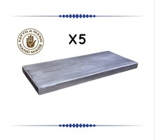 SET 5 MENSOLE DA PARETE IN