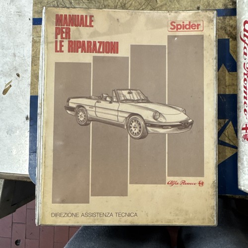 Manuale officina originale - manuale,