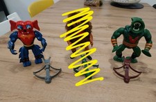 Lotto 2 Masters Of The Universe Mantenna e Leech MOTU vintage Skeletor Heman