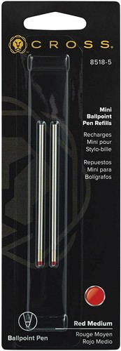 Cross mini ballpoint red - red, med