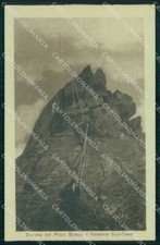 Verbania Macugnaga Discesa del Pizzo Bianco Versante Sud Ovest cartolina RT0173