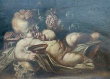 Putto amorino angioletto Ignazio Stern VANITAS 