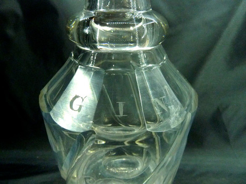 Antico decanter vittoriano - , in