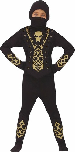 Costume carnevale ninja oro - ninja,