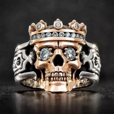 Anello uomo modello corona - anello,