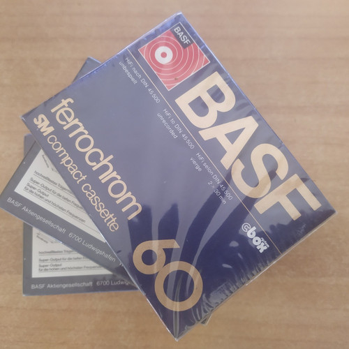 Audio cassette basf ferrochrom - audio,