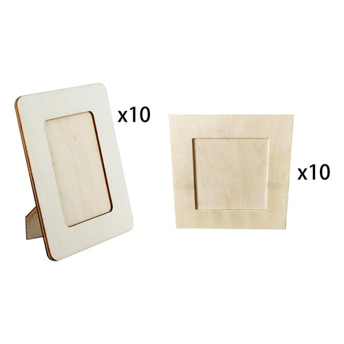 Pezzi cornice foto legno - pezzi,