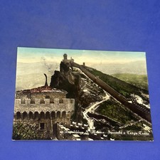 REPUBBLICA S. MARINO SECONDA E TERZA TORRE A COLORI -- CARTOLINA