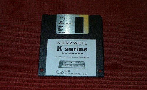 Floppy disk shakuhachi shaku - floppy,