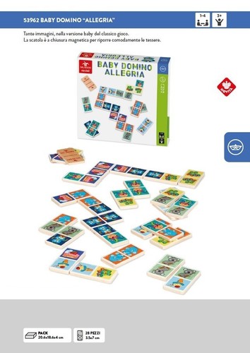 Baby domino allegria gioco - baby,