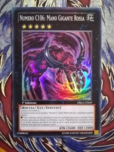 Yugioh numero c106 mano - yugioh,