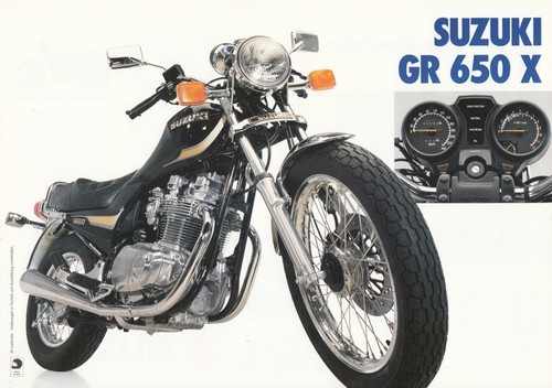 Suzuki 650 depliant - suzuki, +