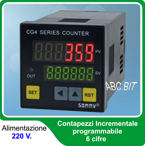 Contapezzi contatore
