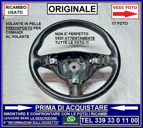 Volante sterzo pelle per - volante, -per