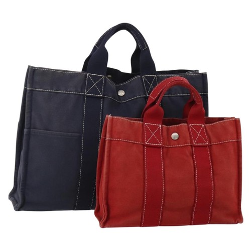 Hermes borsa mano tela set - hermes, a