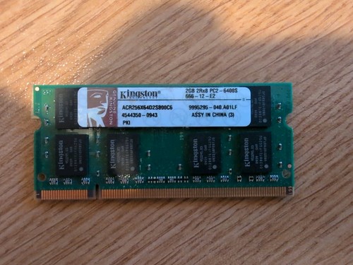 Ram kingston 2gb 2rx8 - 2gb,