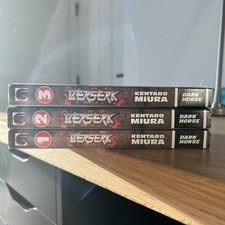 berserk volumes 1-3 in english